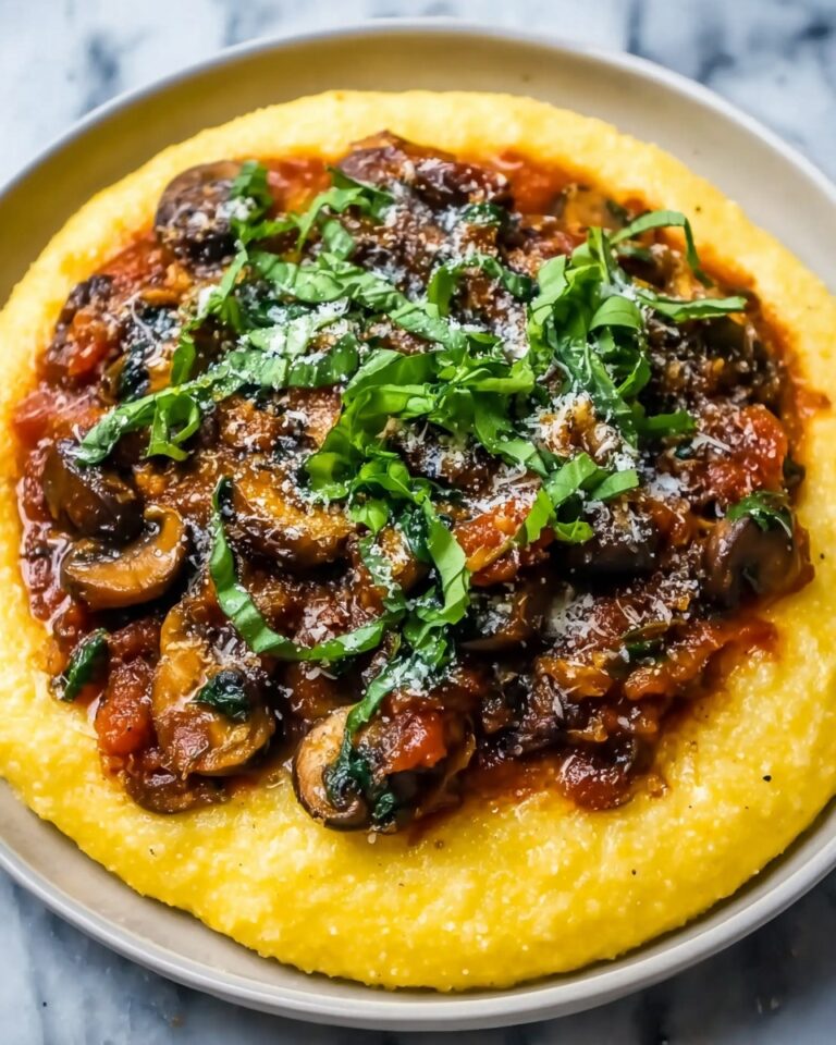 Mushroom Ragù with Polenta Recipe