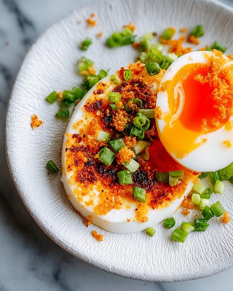 Crispy Cheese Chili Oil Eggs Recipe
