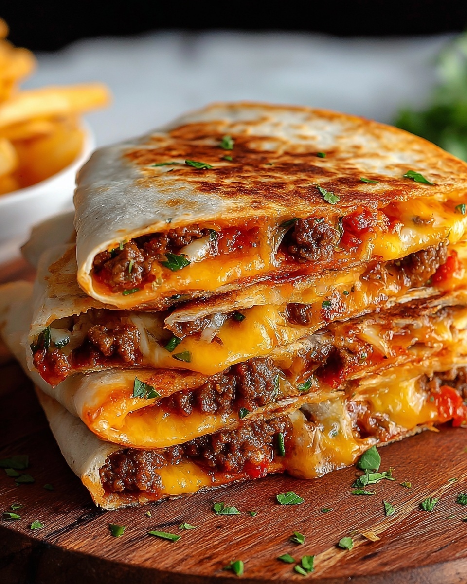 Quesadilla Burgers Recipe - Recipe Image