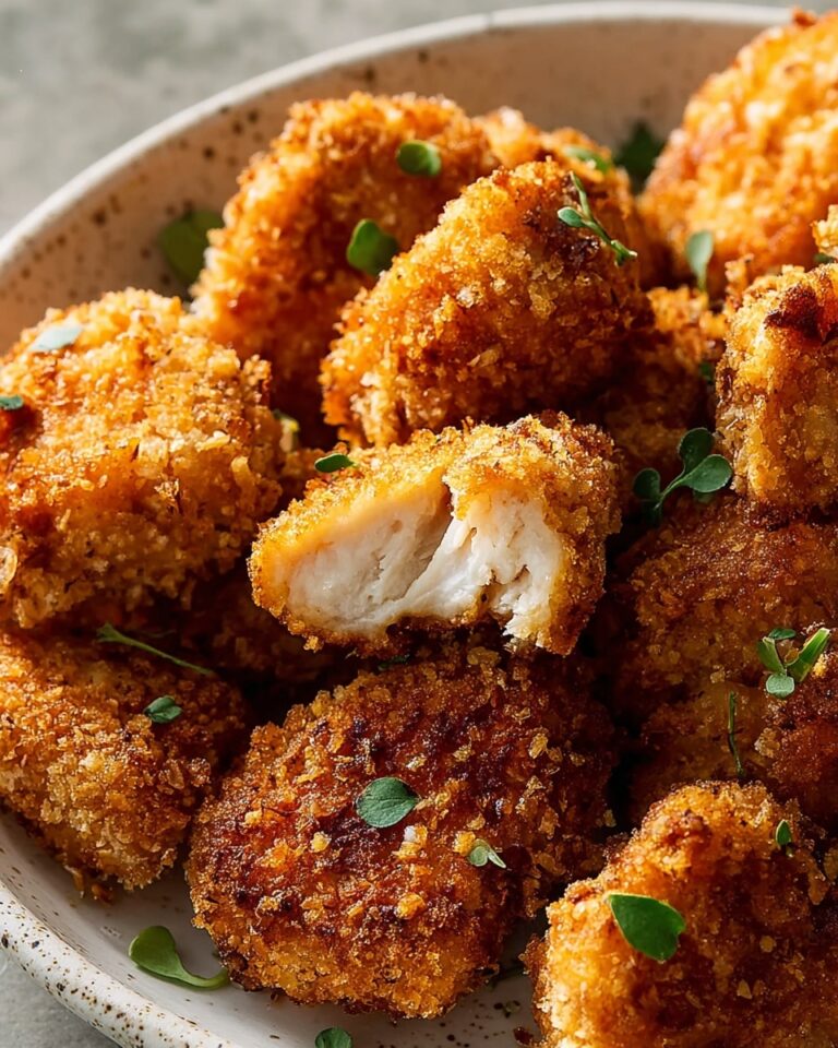 Crispy Baked Tofu Nuggets with Dipping Sauce Recipe