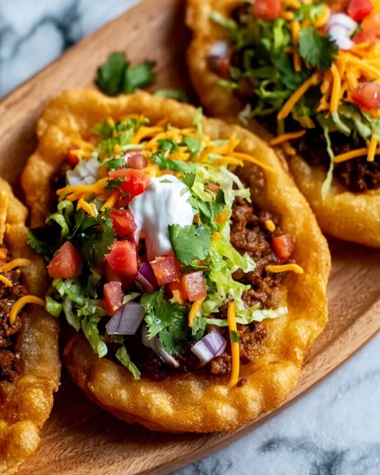 Indian Fry Bread Tacos Recipe