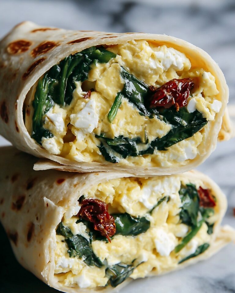 Spinach and Feta Wrap Recipe