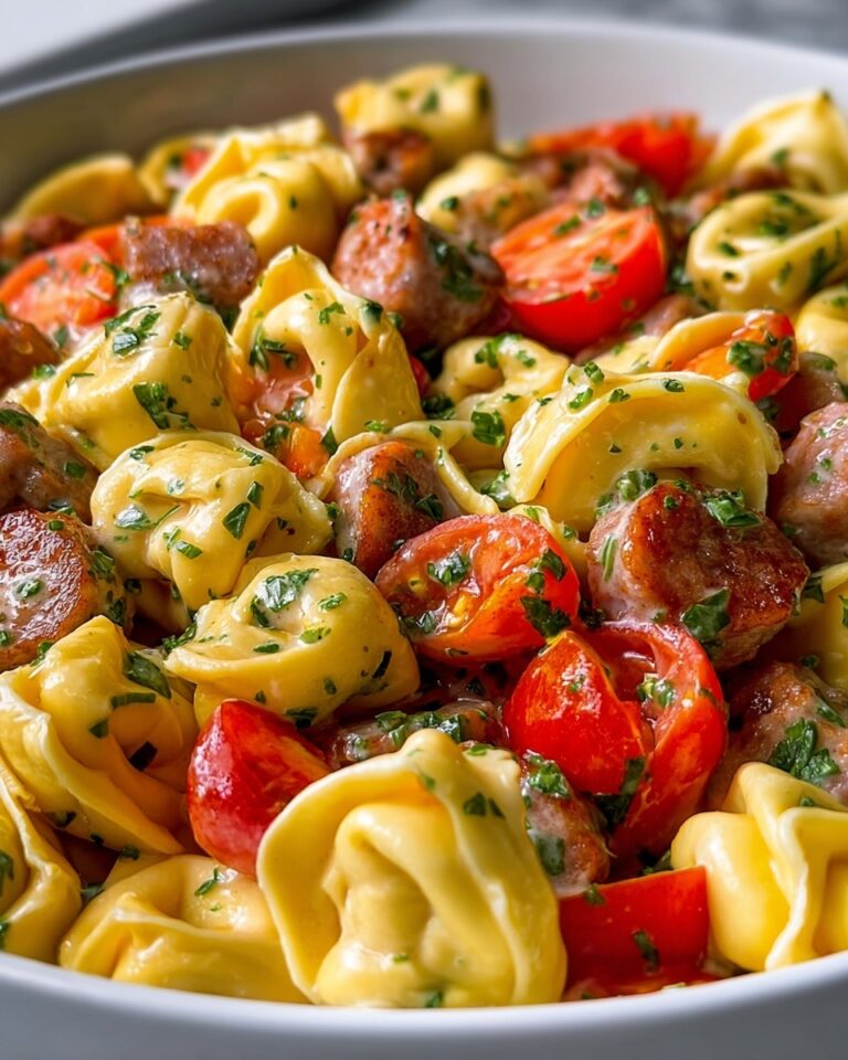 Meaty Tortellini Salad Recipe