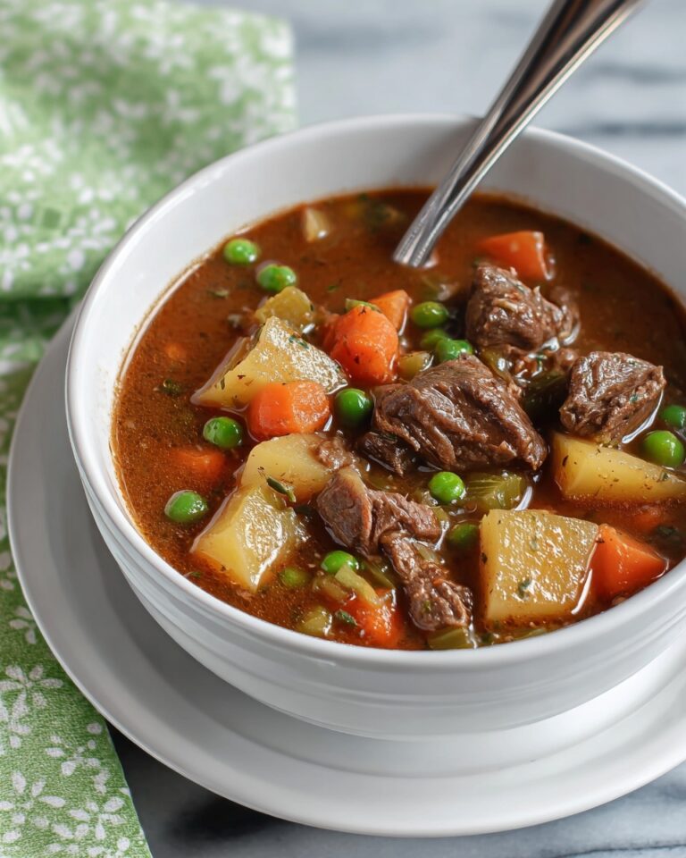 My Mom’s Old-Fashioned Vegetable Beef Soup Recipe