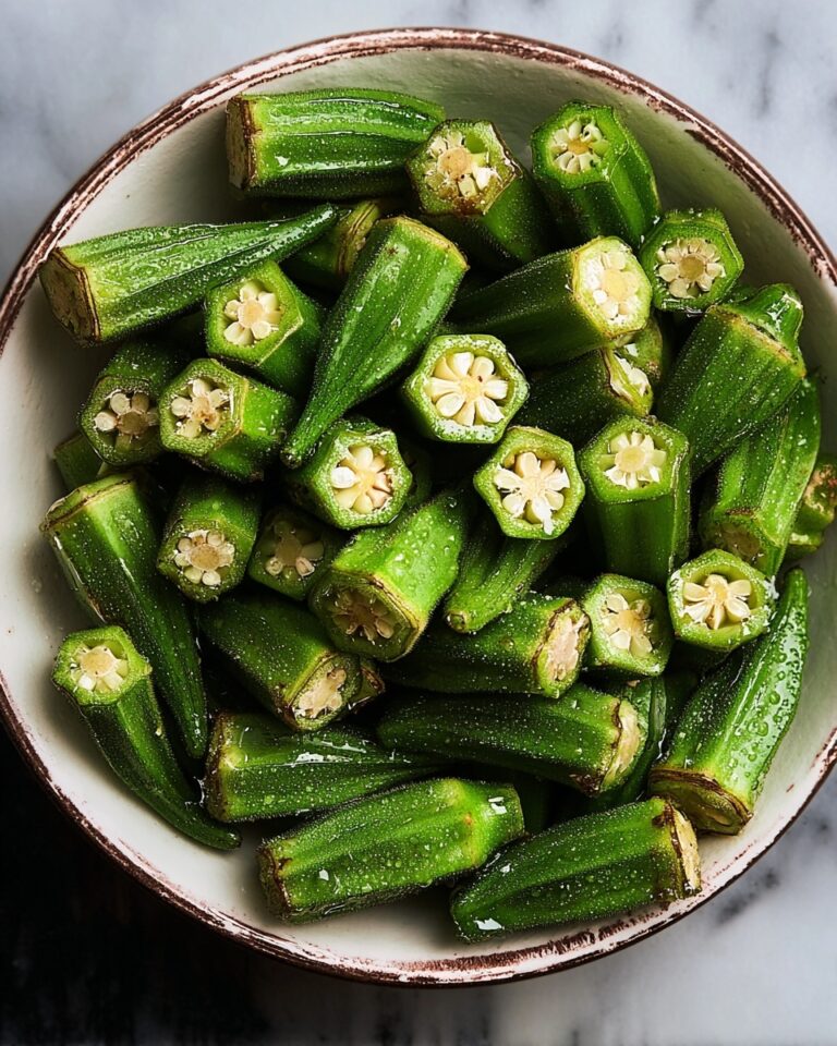 Air Fryer Frozen Okra Recipe