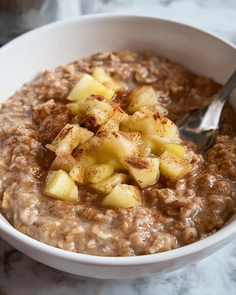 Apple Cinnamon Oatmeal on the Stove Recipe