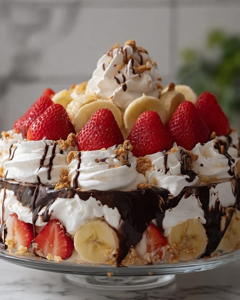 No-Bake Banana Split Dessert Recipe