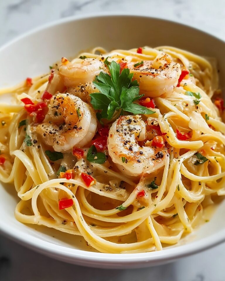Creamy Jamaican Shrimp Pasta Recipe