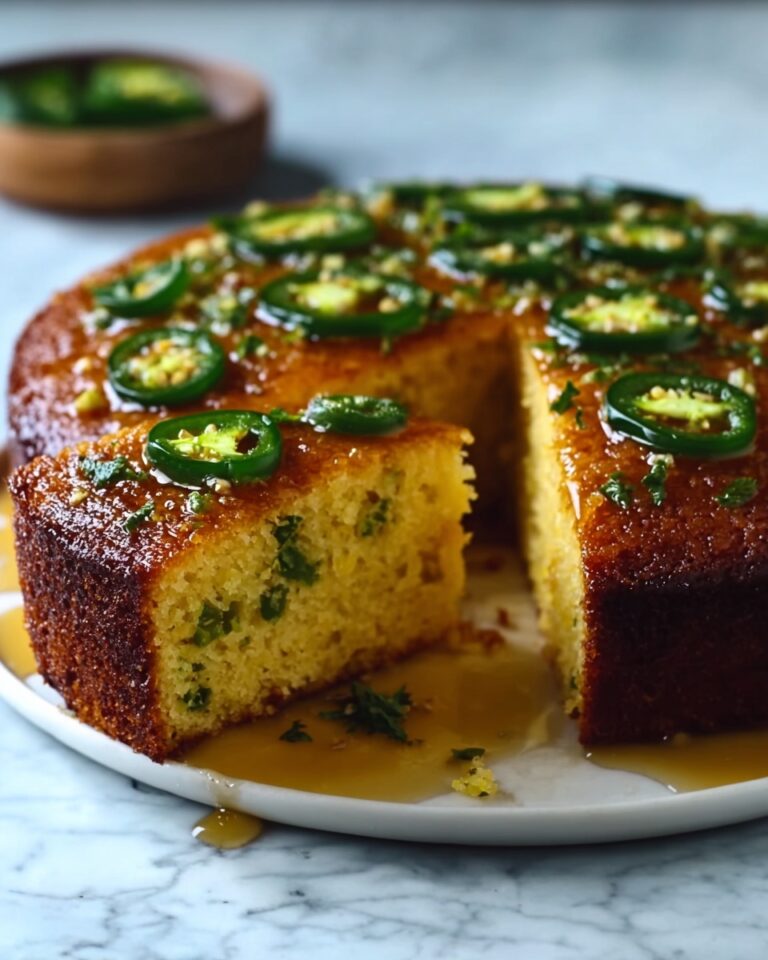 Jalapeno Cornbread with Tangy Lime Honey Glaze Recipe