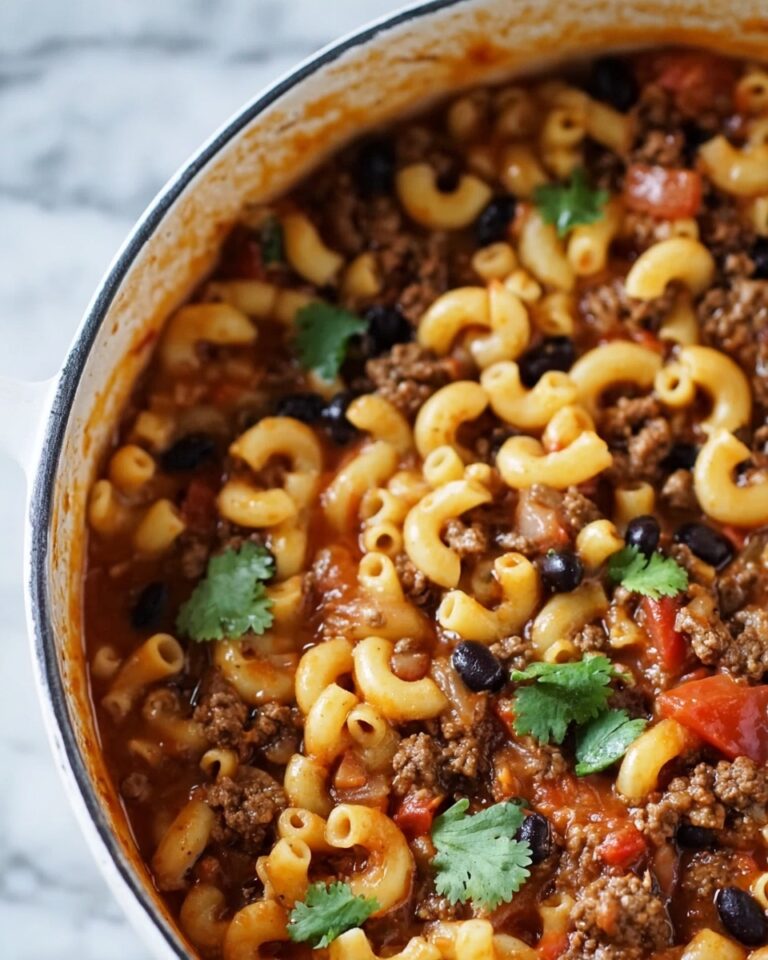 One Pot Chili Mac and Cheese Recipe