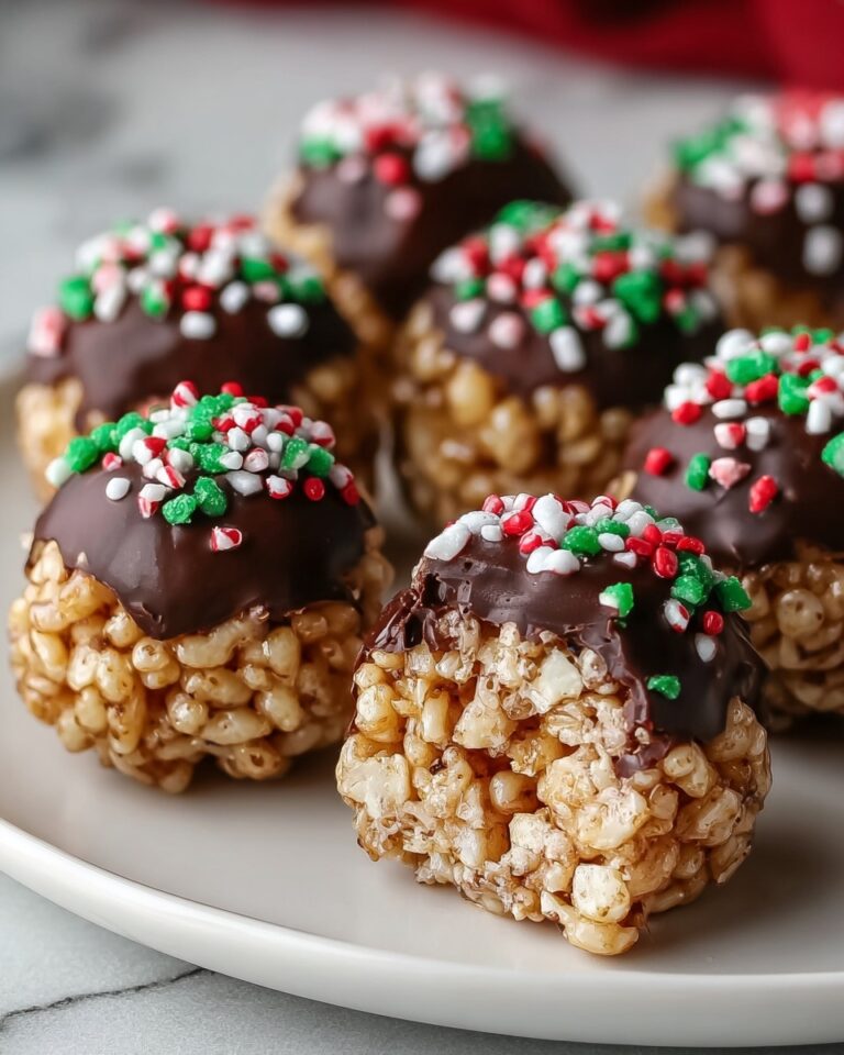Rice Krispie Christmas Puddings Recipe