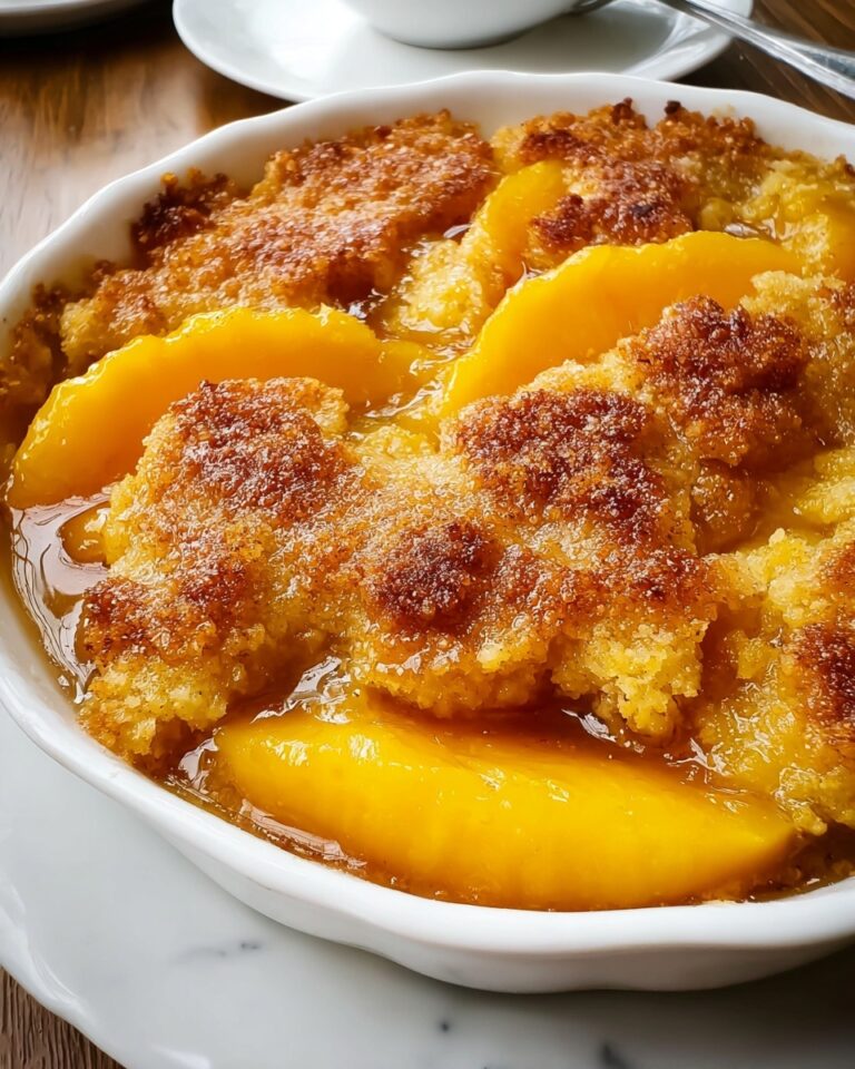 Southern Peach Cobbler Recipe