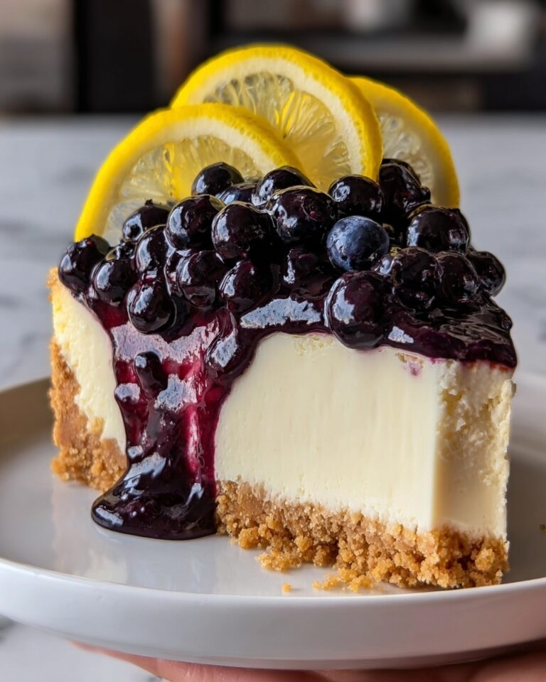 Lemon Blueberry Cheesecake Extravaganza Recipe