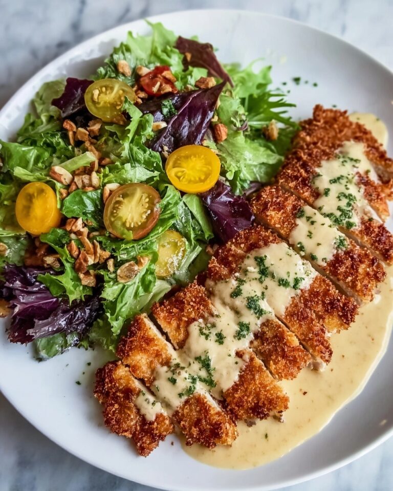 Pretzel Crusted Chicken with Cheddar Mustard Sauce Recipe