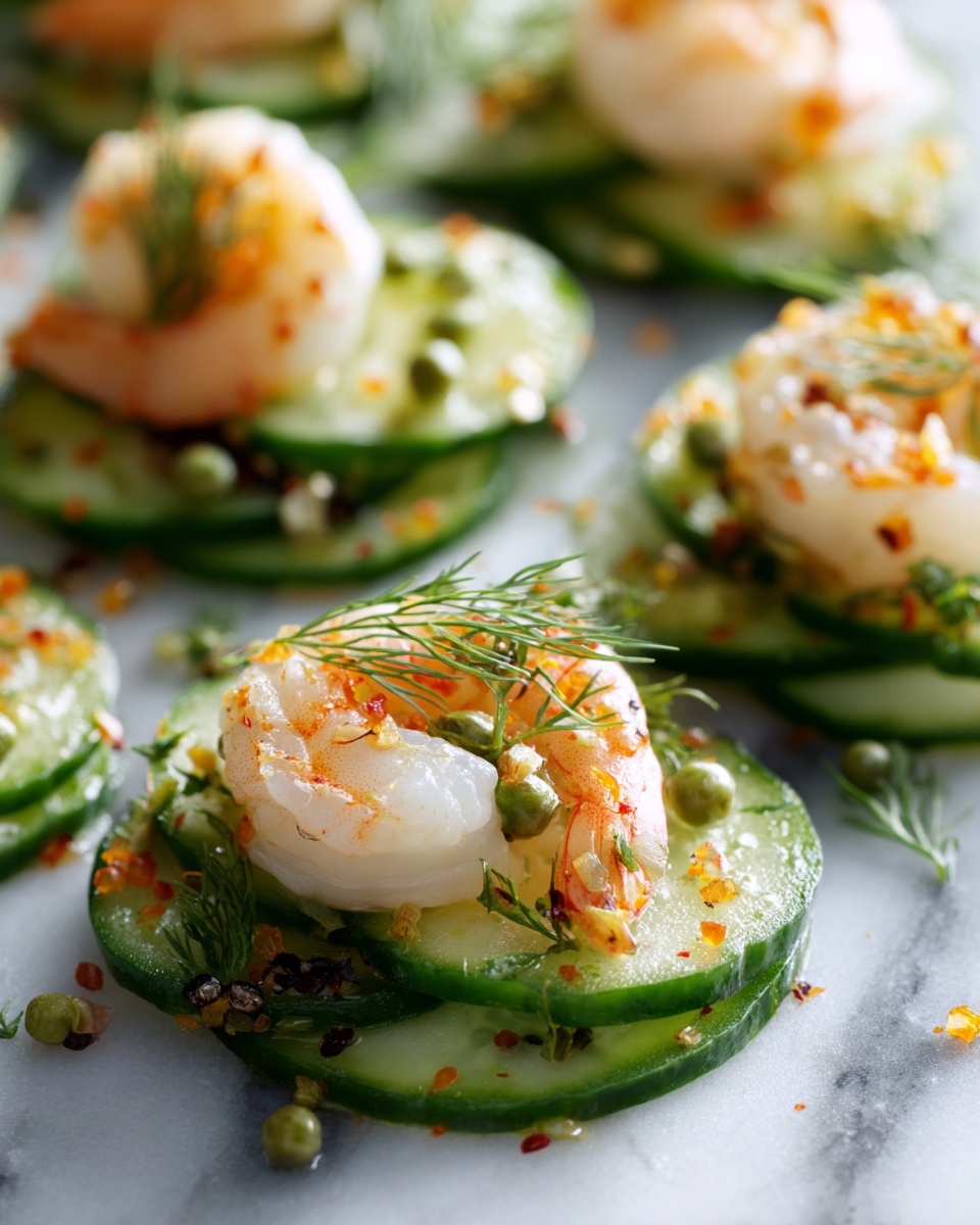Creamy Cucumber Shrimp Salad Recipe - Recipe Image