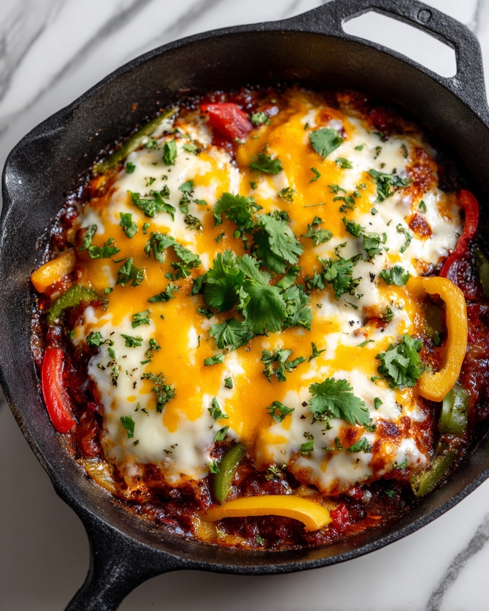 Fajita Chicken Casserole Recipe - Recipe Image