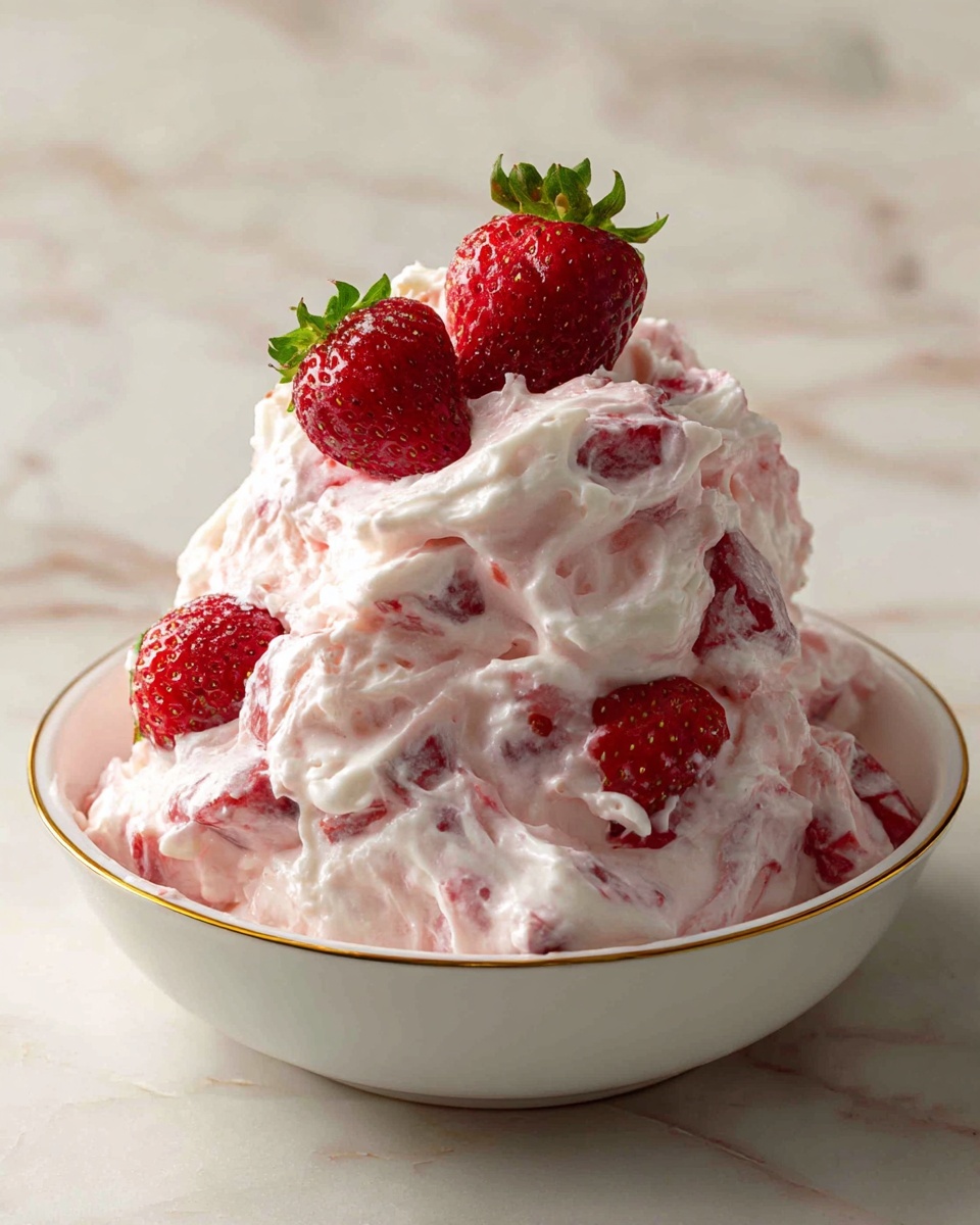 Strawberry Fluff Salad Recipe - Recipe Image