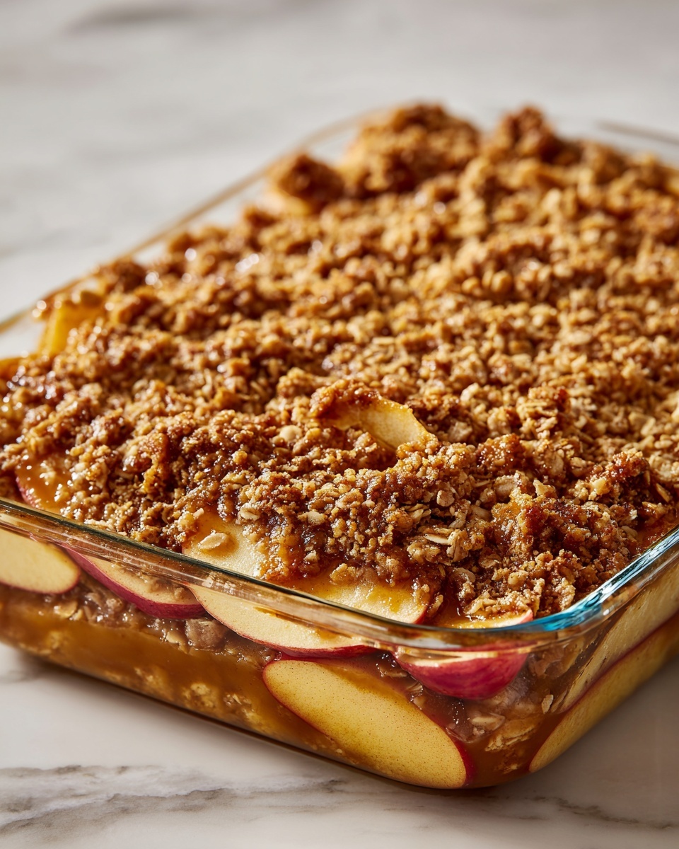 Caramel Apple Oatmeal Bake Recipe - Recipe Image