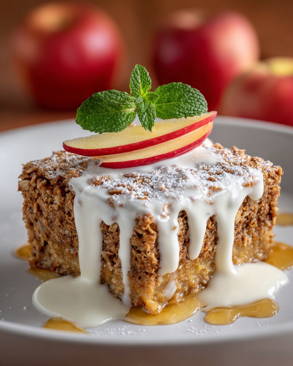 Oatmeal Apple Breakfast Bake Recipe - Recipe Image