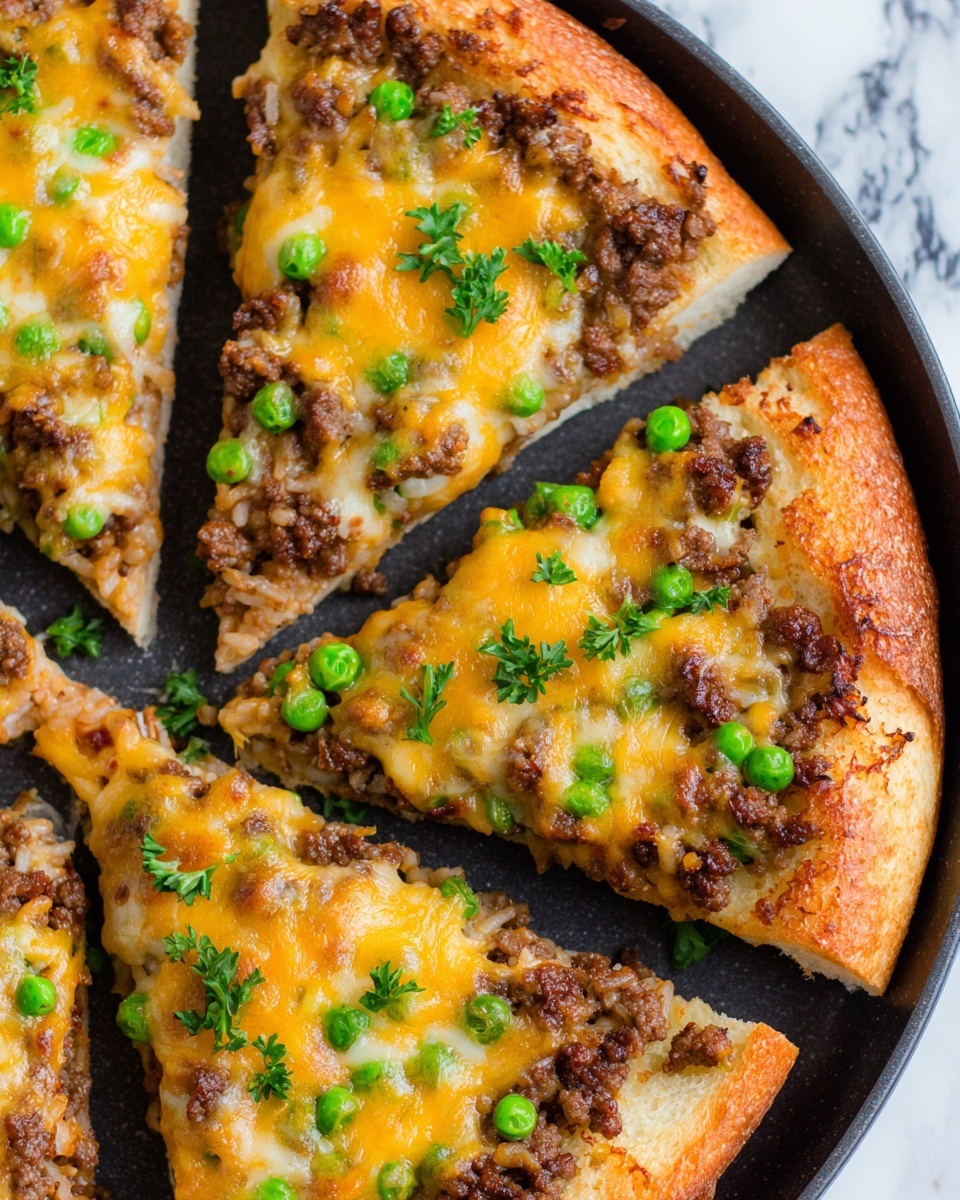 One-Pan Beef and Rice Skillet Recipe - Recipe Image