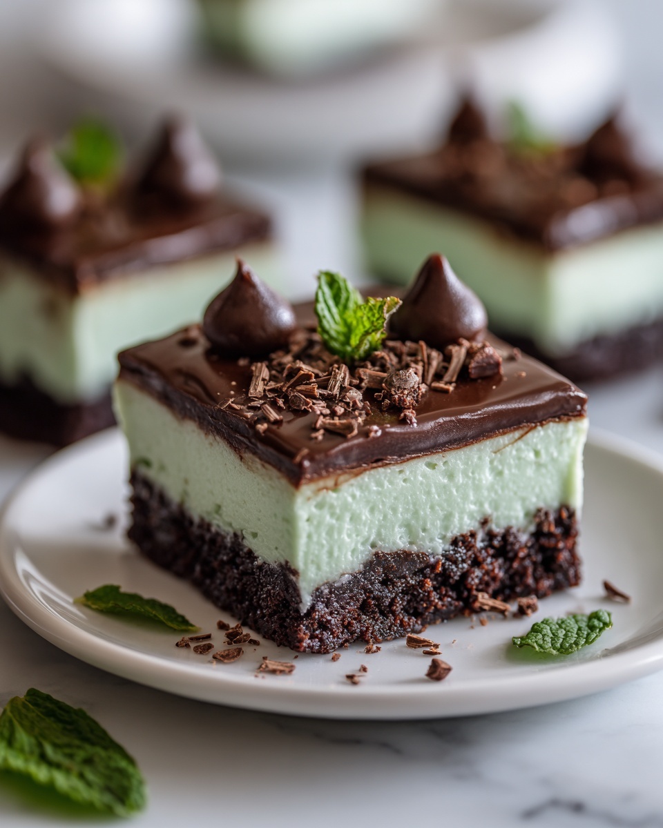 Chocolate Mint Pie Recipe - Recipe Image