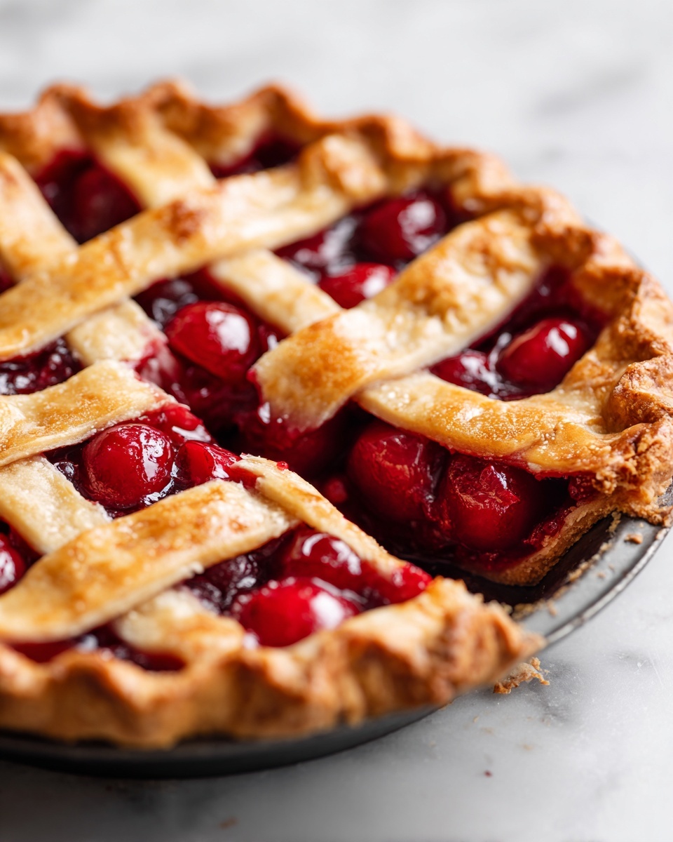 Homemade Cherry Pie Recipe - Recipe Image