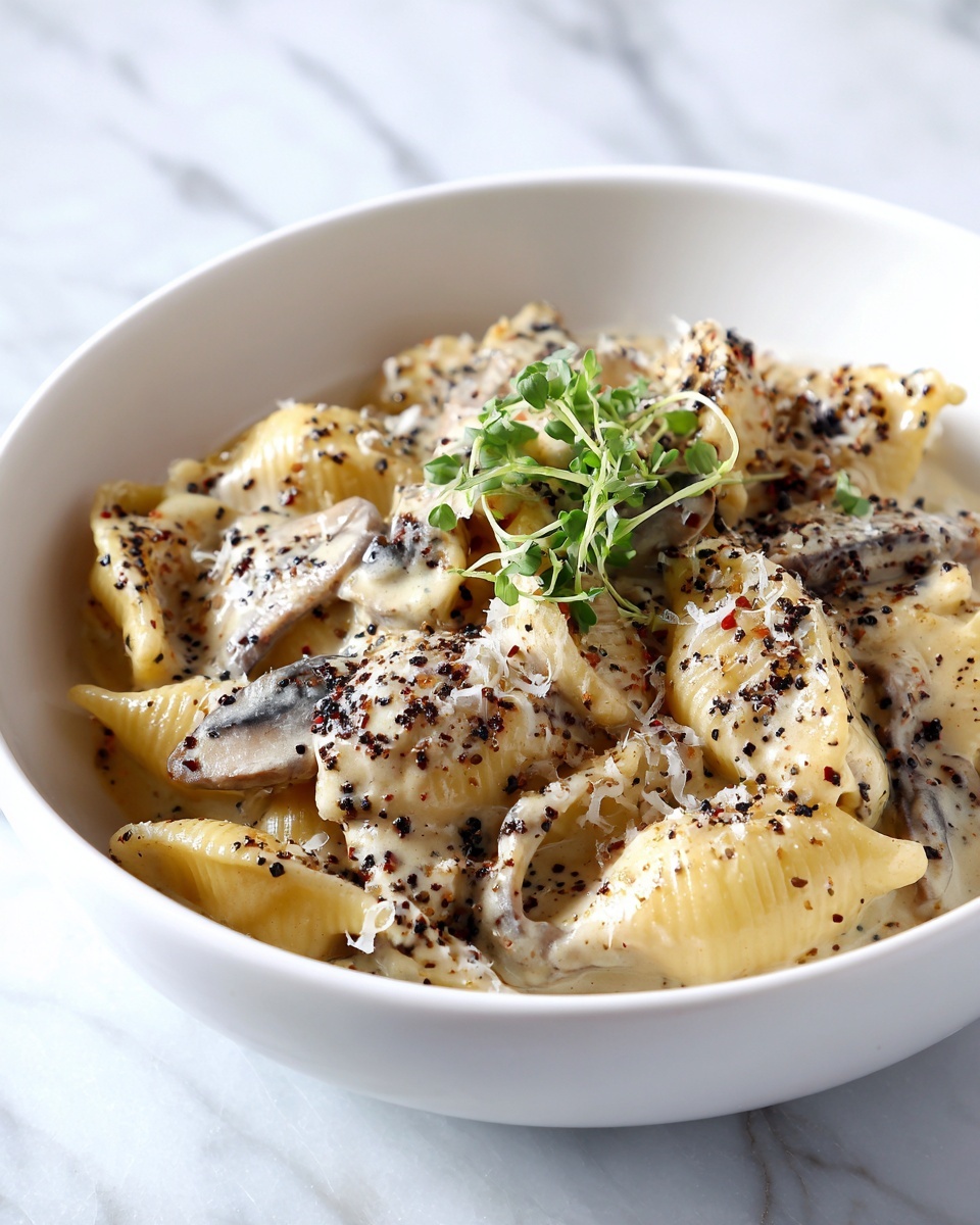 One Pot French Onion Pasta Recipe - Recipe Image