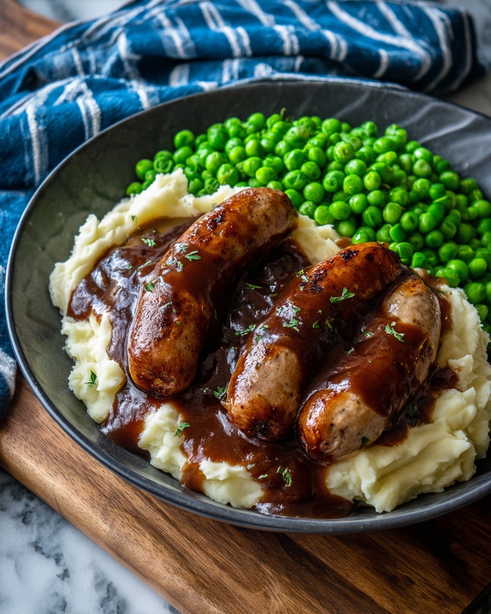 Bangers and Mash Recipe - Recipe Image