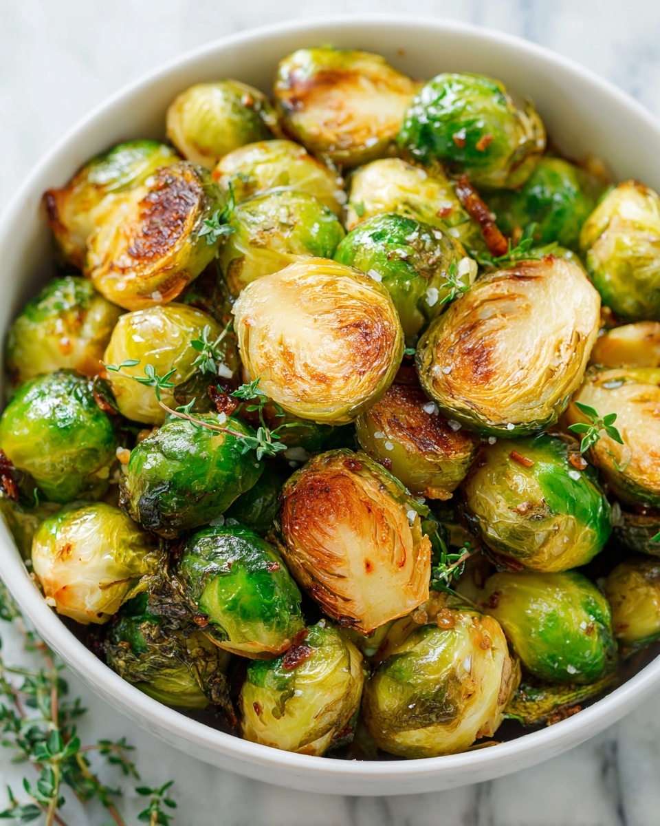 Garlic Parmesan Brussels Sprouts: A Delicious and Healthy Side Dish Recipe - Recipe Image