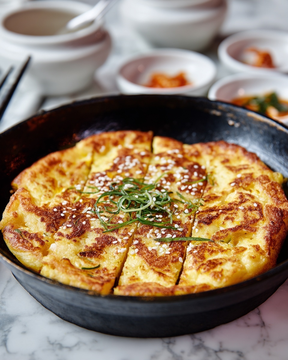 Korean Cheese Pancake Recipe - Recipe Image