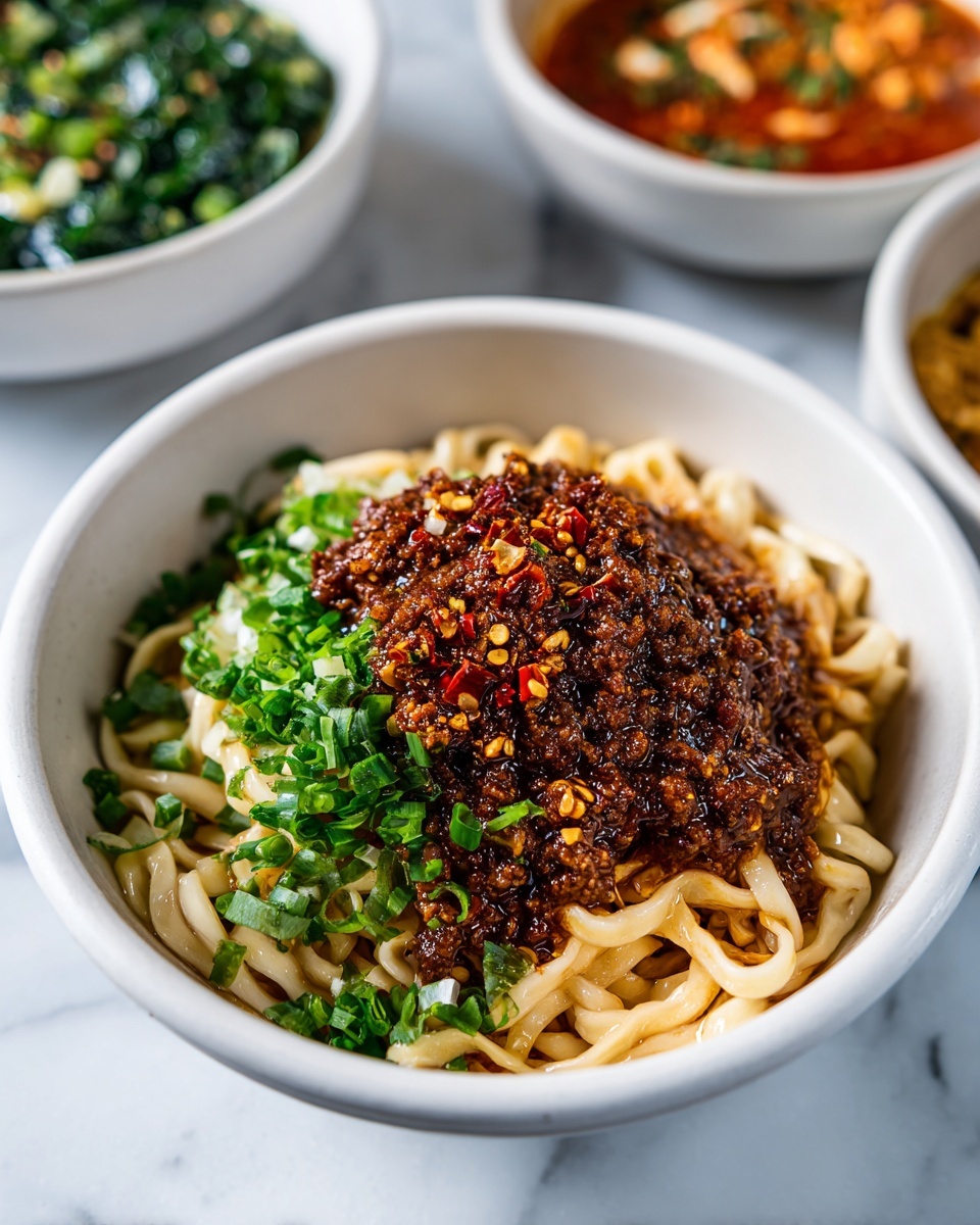 Mongolian Ground Beef and Noodles Recipe - Recipe Image
