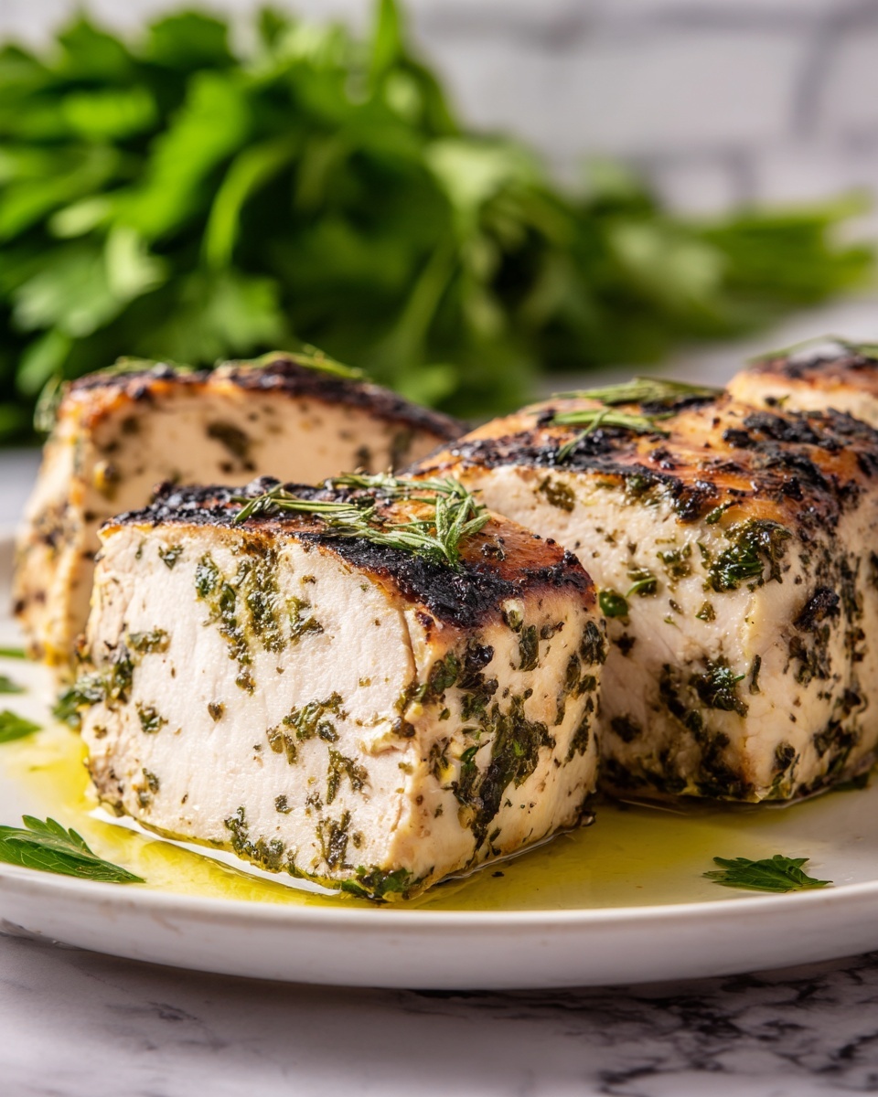 Herb Crusted Grilled Chicken Recipe - Recipe Image