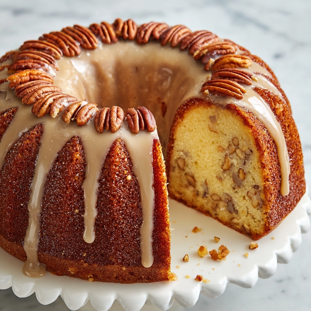 Butter Pecan Pound Cake Recipe - Recipe Image