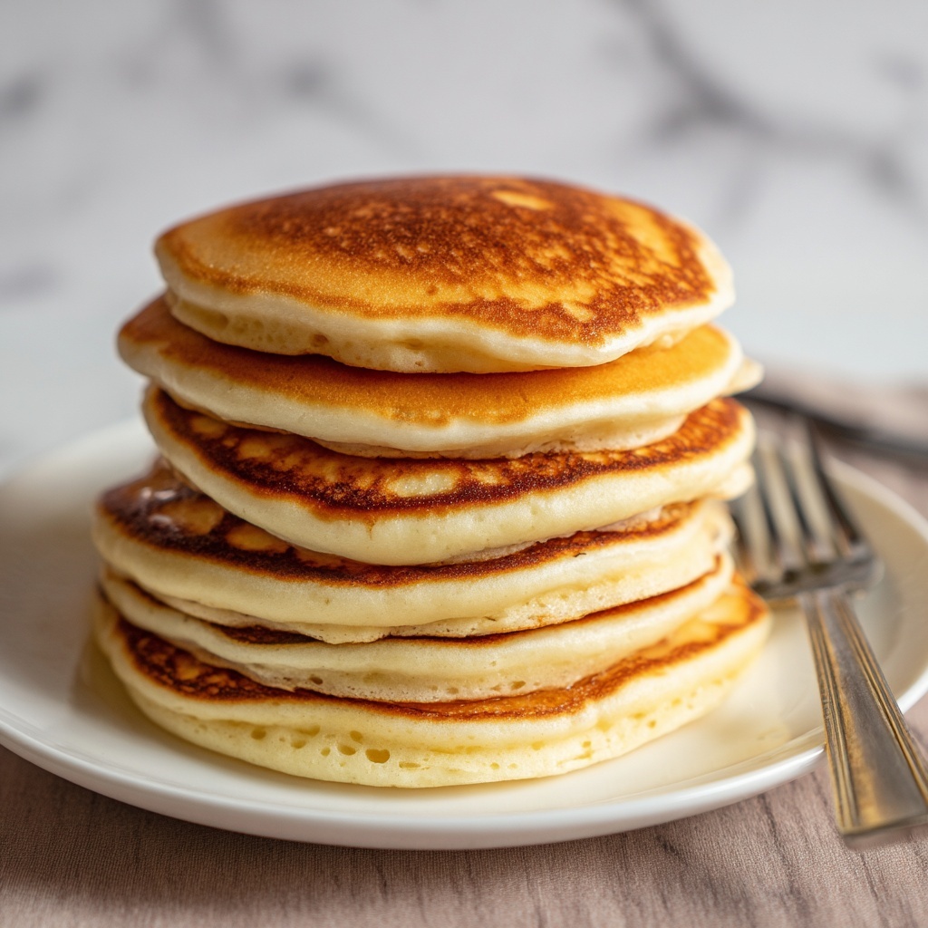 Banana Oat Greek Yogurt Pancakes Recipe - Recipe Image