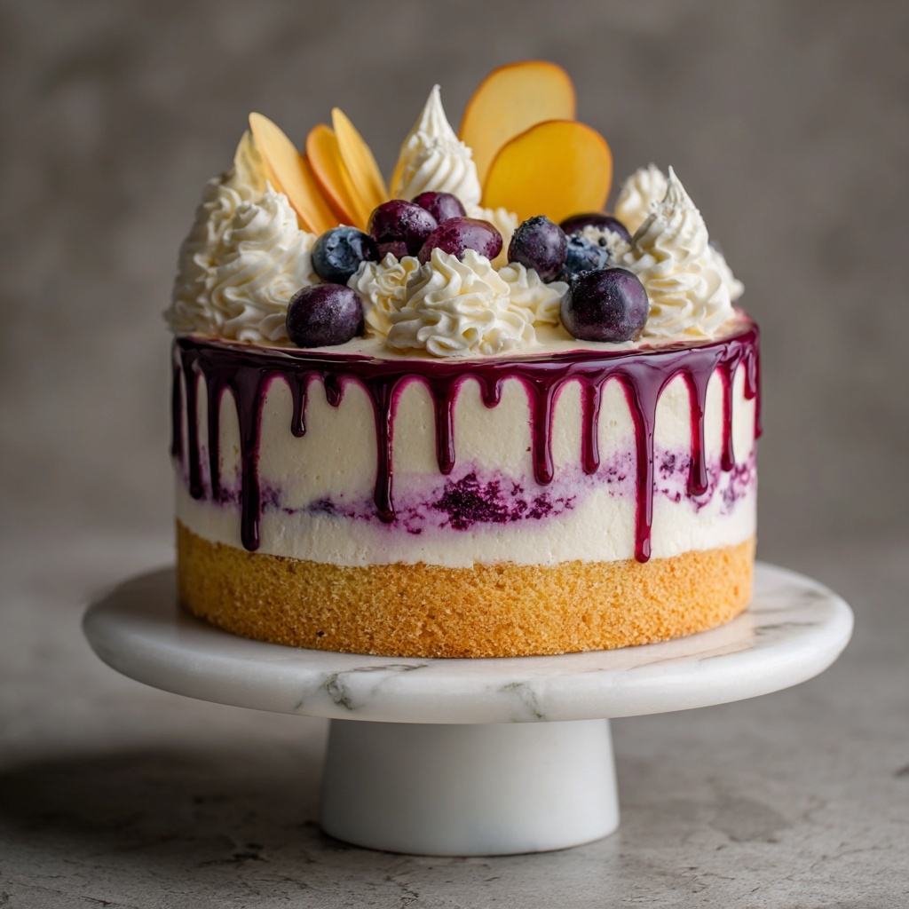 White Forest Cake Recipe - Recipe Image