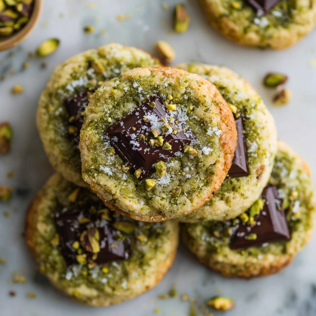 Pistachio Chocolate Chunk Cookies: The Ultimate Recipe for Deliciousness Recipe - Recipe Image