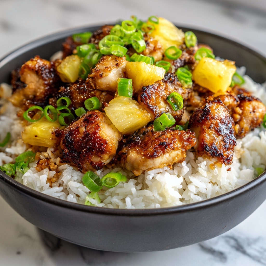 Pineapple Chicken and Rice: A Deliciously Easy Family Dinner Recipe - Recipe Image