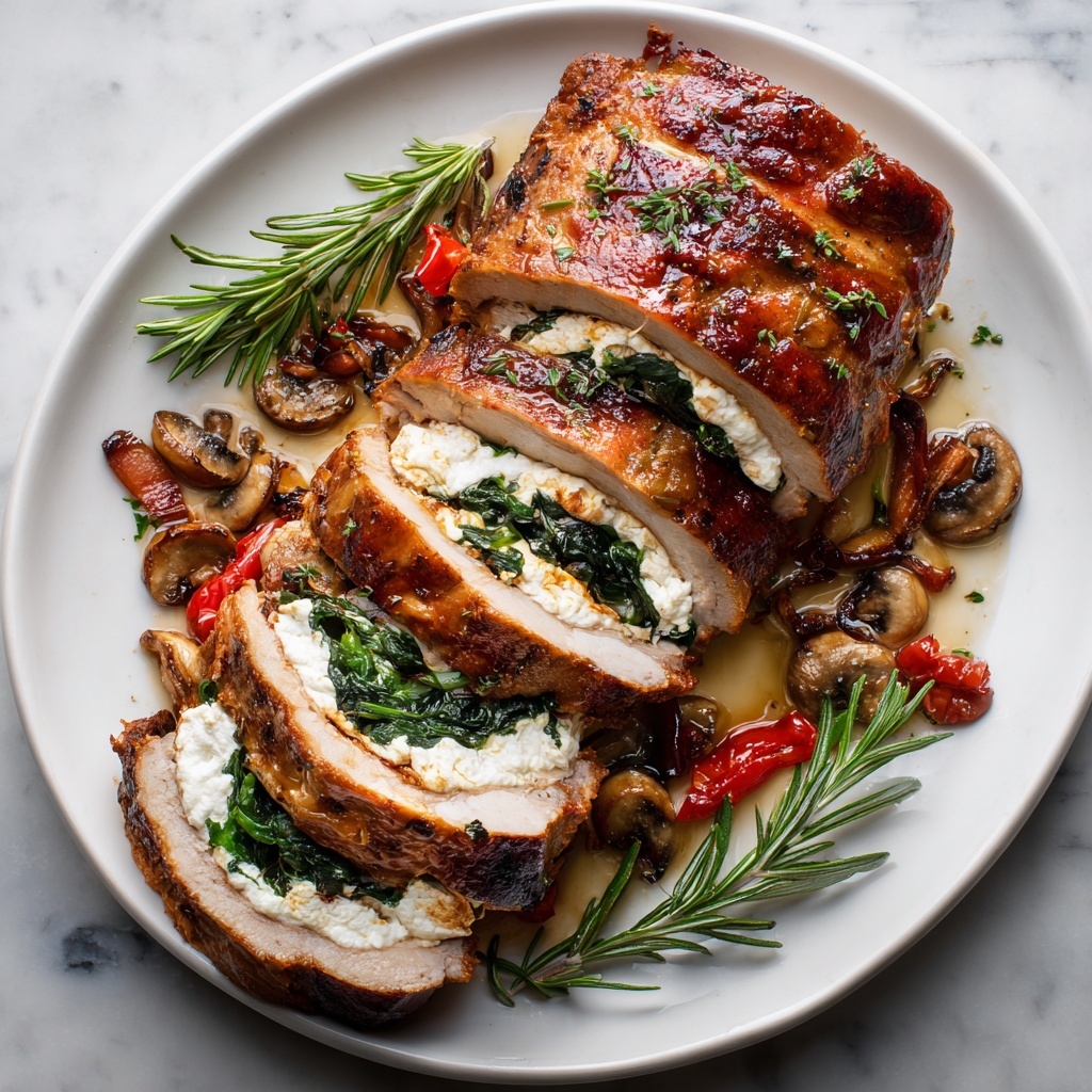 Italian Stuffed Flank Steak Recipe - Recipe Image