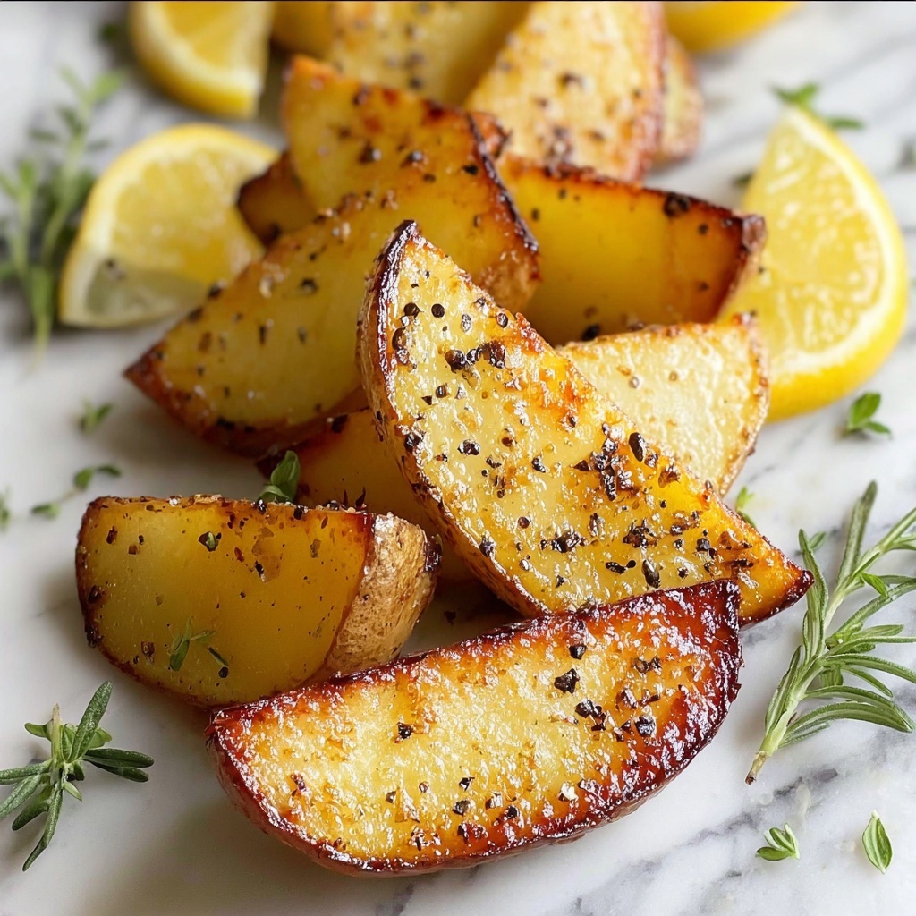 Greek Lemon Potatoes Recipe - Recipe Image