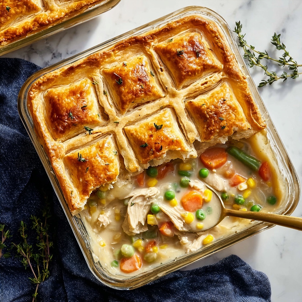 Individual Chicken Pot Pies Recipe - Recipe Image