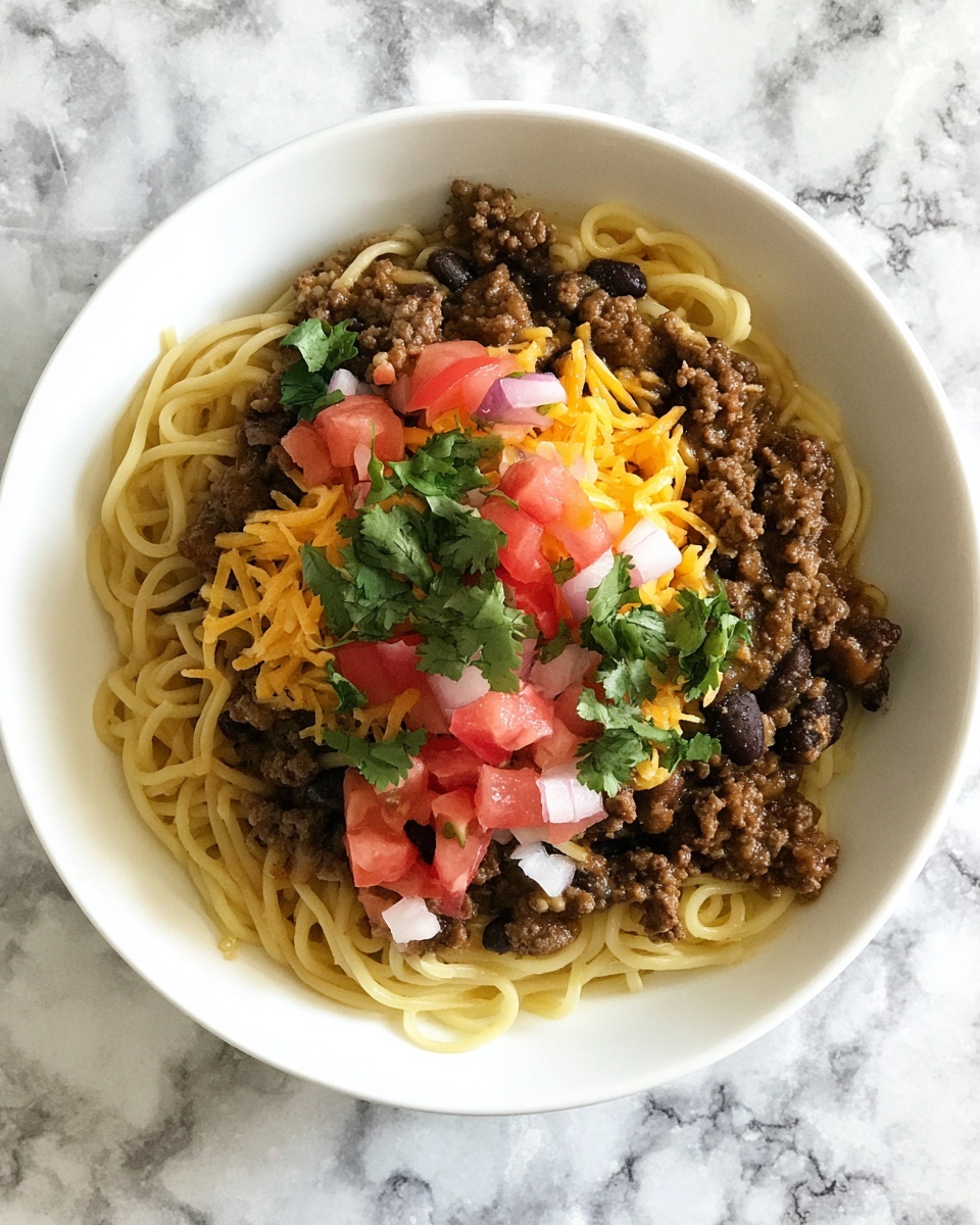 Taco Spaghetti Recipe - Recipe Image