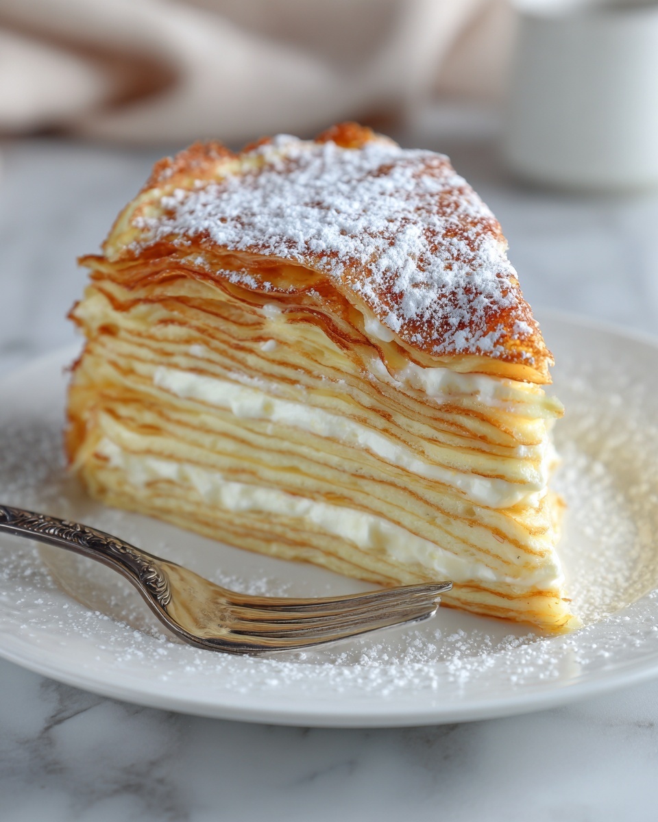 Mille Crêpe Cake Recipe - Recipe Image