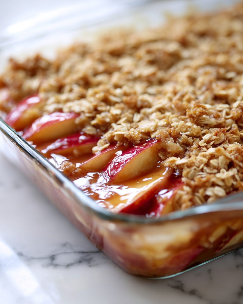 Caramel Apple Oatmeal Bake Recipe - Recipe Image