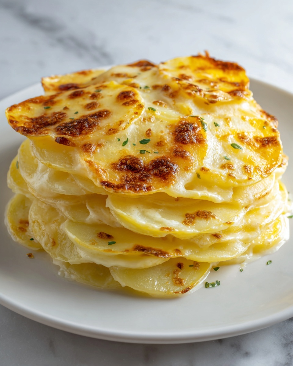 Creamy Scalloped Potatoes Recipe - Recipe Image