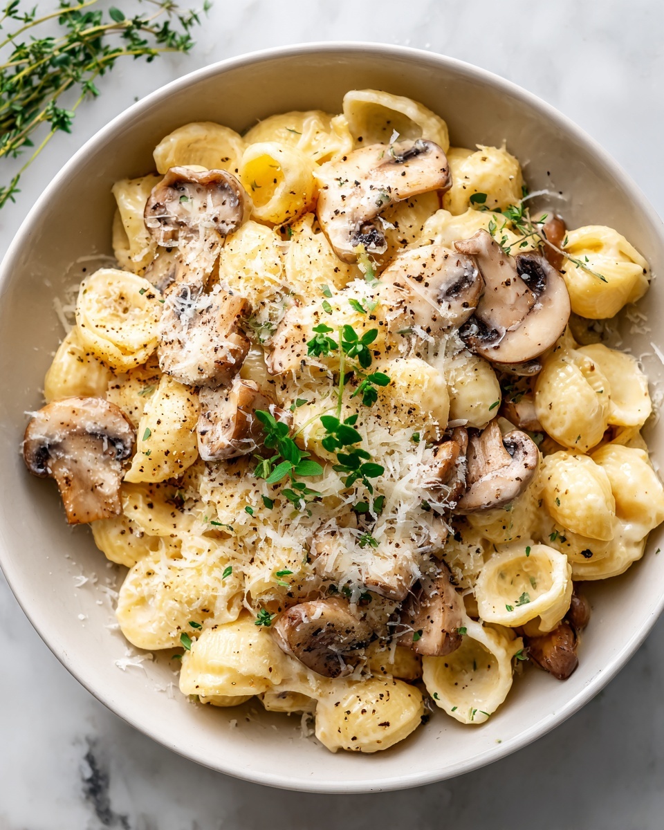 One Pot French Onion Pasta Recipe - Recipe Image