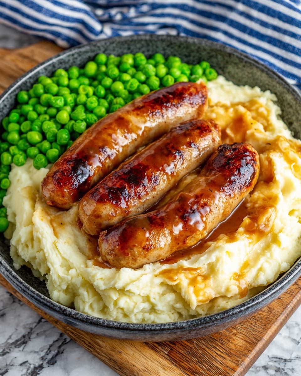 Bangers and Mash Recipe - Recipe Image