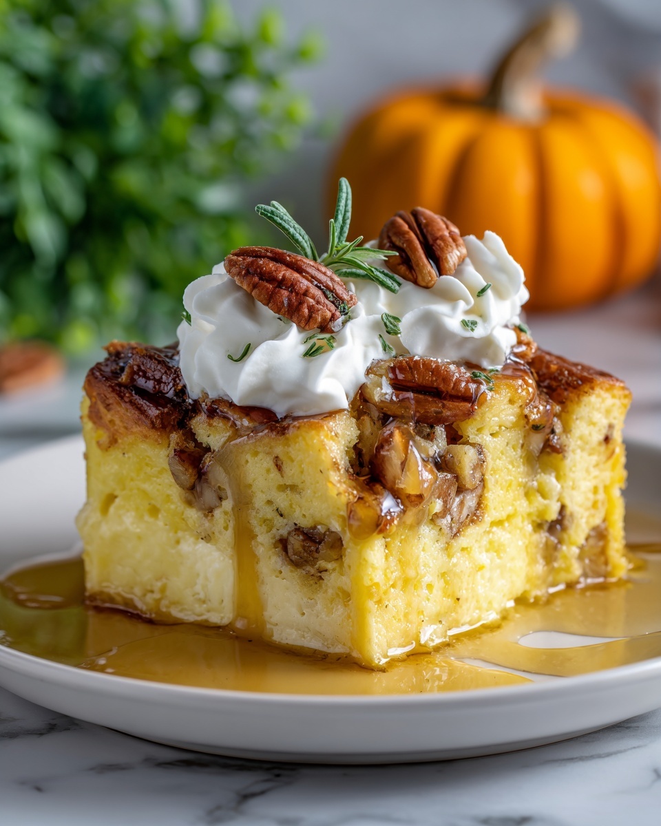 Best Ever Pumpkin Bread Pudding Recipe - Recipe Image