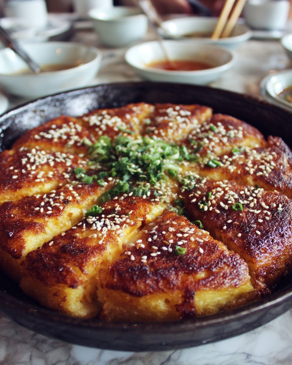 Korean Cheese Pancake Recipe - Recipe Image