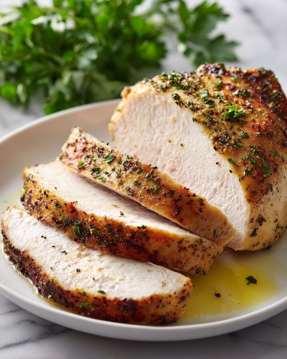 Herb Crusted Grilled Chicken Recipe - Recipe Image