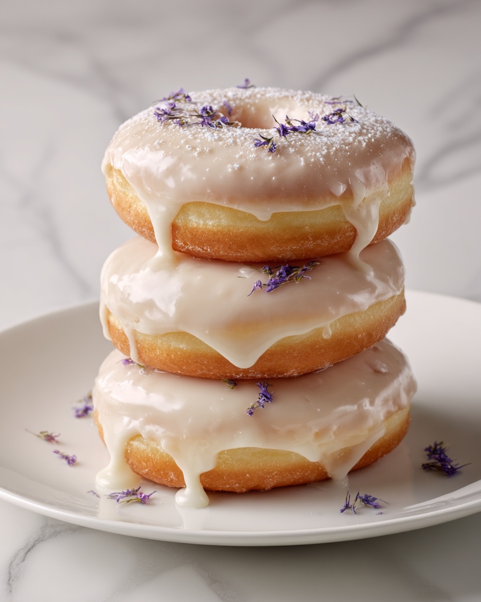 Vegan Lavender Vanilla Bean French Beignets Recipe - Recipe Image